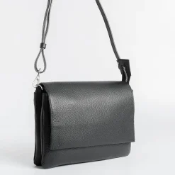 Gianni Chiarini Firenze - Bs 4364 Three - Borsa A Tracolla - Nero<Collezione Borse Donna Borse A Tracolla