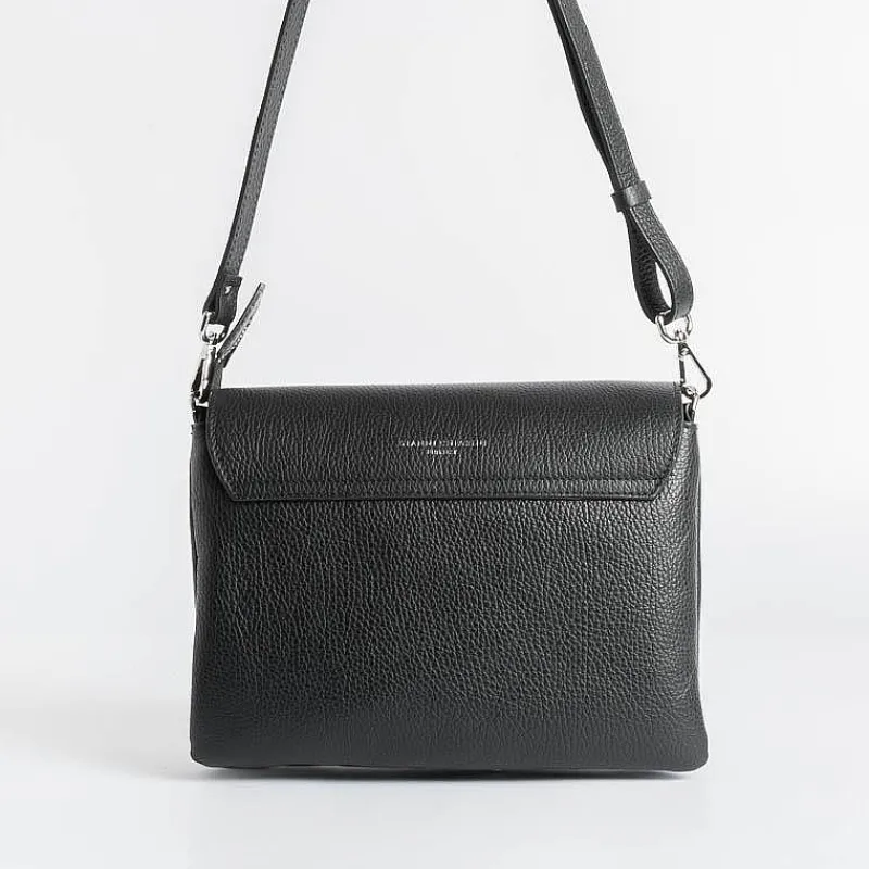 Gianni Chiarini Firenze - Bs 4364 Three - Borsa A Tracolla - Nero<Collezione Borse Donna Borse A Tracolla