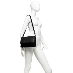 Gianni Chiarini Firenze - Bs 4364 Three - Borsa A Tracolla - Nero<Collezione Borse Donna Borse A Tracolla