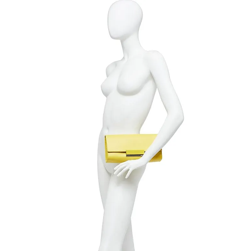 Gianni Chiarini Firenze - Clutch Lily - Bs 10196 - Giallo Polline<Collezione Borse Donna Borse A Tracolla