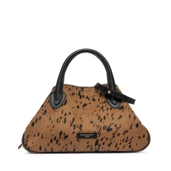 Gianni Chiarini Firenze - Bs 10119 - Borsa Judy - Spot Cognac Nero<Collezione Borse Donna Borse A Mano