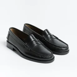 GIL'S - Mocassino 740 - Pelle Nero<Collezione Scarpe Donna Mocassini