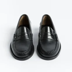 GIL'S - Mocassino 740 - Pelle Nero<Collezione Scarpe Donna Mocassini