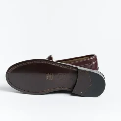 GIL'S - Mocassino 740 - Pelle Prugna<Collezione Scarpe Donna Mocassini