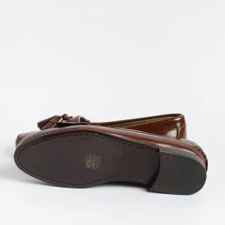 GIL'S - Mocassino Con Nappine 205 - Pelle Cuoio<Collezione Scarpe Donna Mocassini