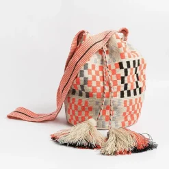 GUANABANA - Secchiello - 002.2401 - Multicolor Orange<Collezione Borse Donna Borse A Tracolla