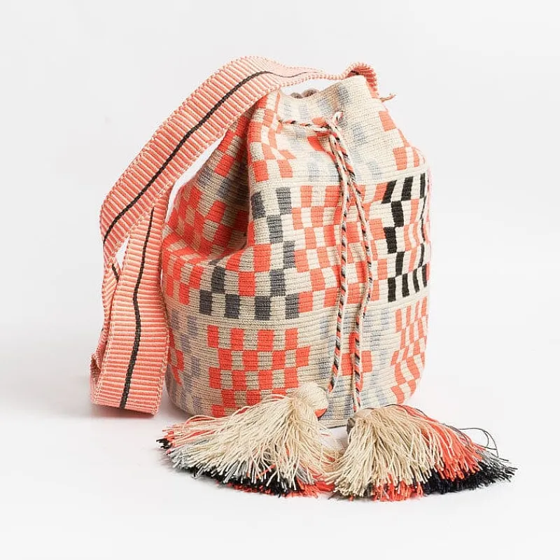 GUANABANA - Secchiello - 002.2401 - Multicolor Orange<Collezione Borse Donna Secchielli