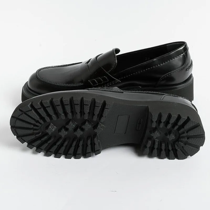GUGLIELMO ROTTA - Mocassino - Wick Indio - Nero<Collezione Scarpe Donna Mocassini