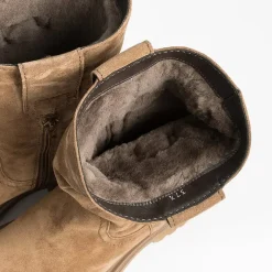 GUGLIELMO ROTTA - Stivaletto - Wien 2862 - Velour Nocciola<Collezione Scarpe Donna Stivaletti