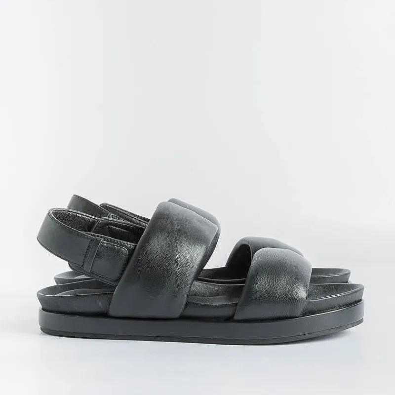 HABILLE' - Sandali Bassi- Jenny - Black<Collezione Scarpe Donna Sandali Bassi