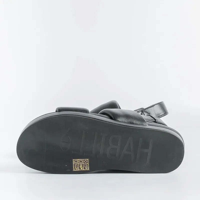HABILLE' - Sandali Bassi- Jenny - Black<Collezione Scarpe Donna Sandali Bassi