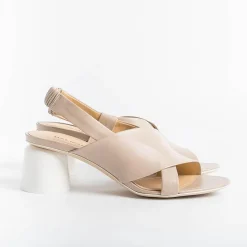 HALMANERA - Sandali Con Tacco Bea 32 - Baron Naturale<Collezione Scarpe Donna Sandali Con Tacco