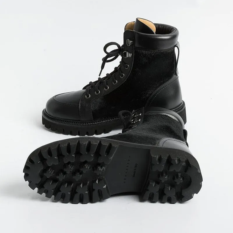 HENDERSON - Collezione Donna Henderson - Anfibio - Tania - Vitello Nero<Collezione Scarpe Donna Anfibi