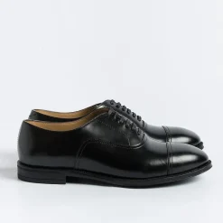 HENDERSON - Francesina - 82303 - Vitello Nero Fondo Gomma<Collezione Scarpe Uomo Cerimonia