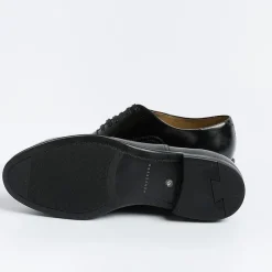 HENDERSON - Francesina - 82303 - Vitello Nero Fondo Gomma<Collezione Scarpe Uomo Cerimonia