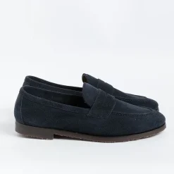 HENDERSON - Mocassino 70416 - Blu<Collezione Scarpe Uomo Mocassini