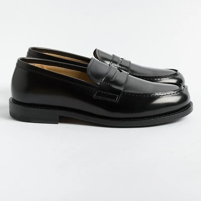 HENDERSON - Collezione Donna Henderson - Mocassino - Wendy - Vitello Nero<Collezione Scarpe Donna Mocassini