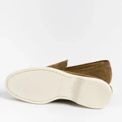 HENDERSON - Mocassino Slipon - Panarea - Suede Birra<Collezione Scarpe Uomo Mocassini
