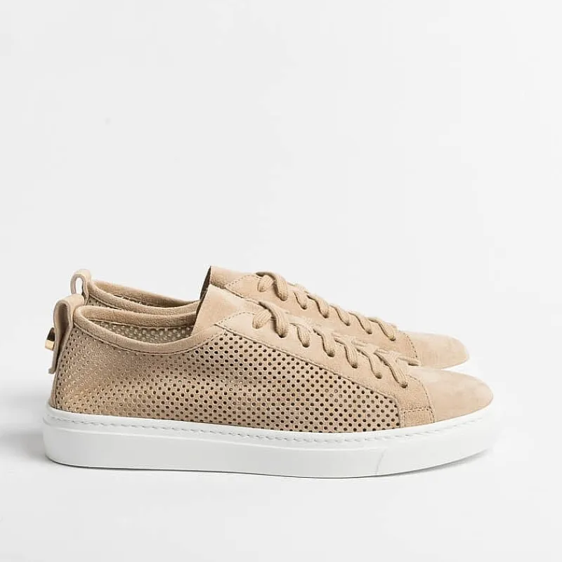 HENDERSON - Collezione Donna Henderson - Sneakers - Aria - Suede Beige<Collezione Scarpe Donna Sneakers