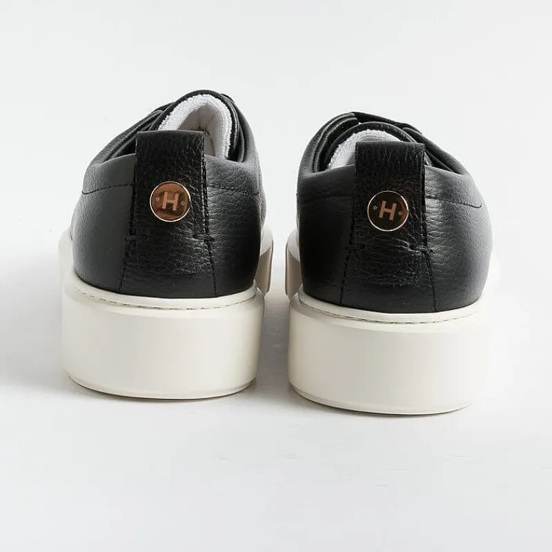HENDERSON - Collezione Donna Henderson - Sneakers - Vale - Pelle Nero<Collezione Scarpe Donna Sneakers