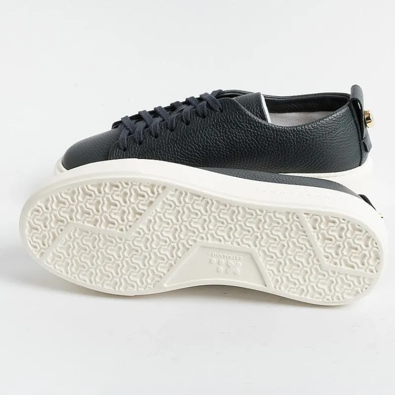 HENDERSON - Collezione Donna Henderson - Sneakers - Vale - Pelle Blu<Collezione Scarpe Donna Sneakers