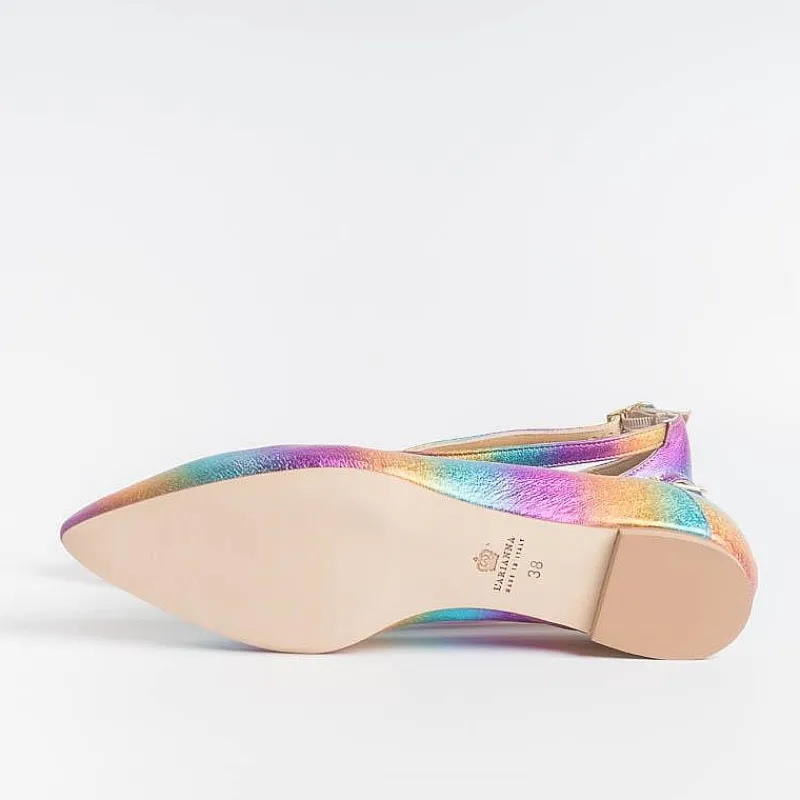 L'Arianna L' Arianna - Ballerina Bl1218 - Laminato Multicolour<Collezione Scarpe Donna Ballerine