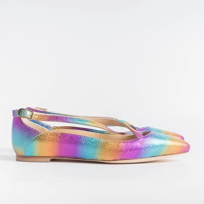 L'Arianna L' Arianna - Ballerina Bl1218 - Laminato Multicolour<Collezione Scarpe Donna Ballerine