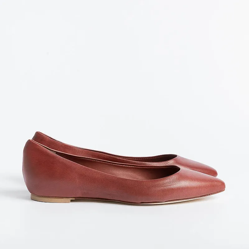 L'Arianna L' Arianna - Ballerina Bl1011 - Berlino Mattone<Collezione Scarpe Donna Ballerine