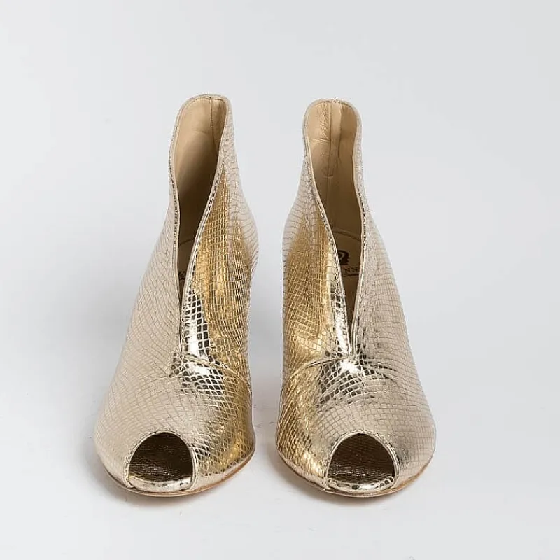 L'Arianna L' Arianna - Decollete - Ch1635 - Laminato Oro<Collezione Scarpe Donna Cerimonia - Scarpe E Pochette