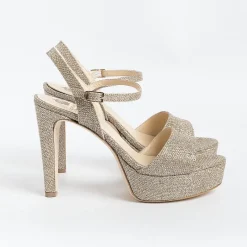 L'Arianna L' Arianna - Sandali Con Tacco Ds1610 - Sirio Nude<Collezione Scarpe Donna Sposa