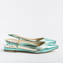 L'Arianna L' Arianna - Sling Back - Ch2006 - Serpente Laminato Saila<Collezione Scarpe Donna Cerimonia - Scarpe E Pochette