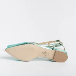L'Arianna L' Arianna - Sling Back - Ch2006 - Serpente Laminato Saila<Collezione Scarpe Donna Cerimonia - Scarpe E Pochette