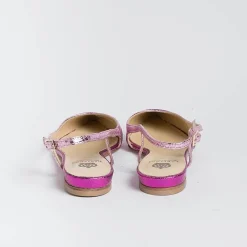L'Arianna L' Arianna - Sling Back - Ch2006 - Serpente Laminato Fuxia<Collezione Scarpe Donna Sling Back
