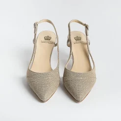 L'Arianna L' Arianna - Sling Back - Ch1603/Rt - Sirio - Nude<Collezione Scarpe Donna Sposa
