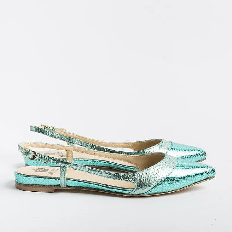 L'Arianna L' Arianna - Sling Back - Ch2006 - Serpente Laminato Saila<Collezione Scarpe Donna Sling Back