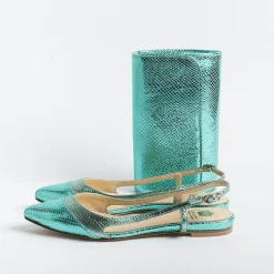 L'Arianna L' Arianna - Sling Back - Ch2006 - Serpente Laminato Saila<Collezione Scarpe Donna Sling Back