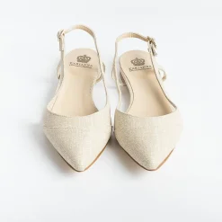L'Arianna L' Arianna - Sling Back - Ch2006 - Sirio Champagne<Collezione Scarpe Donna Cerimonia - Scarpe E Pochette