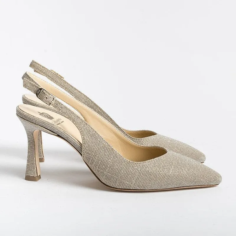 L'Arianna L' Arianna - Sling Back - Ch1606/Rt - Sirio - Nude<Collezione Scarpe Donna Sposa