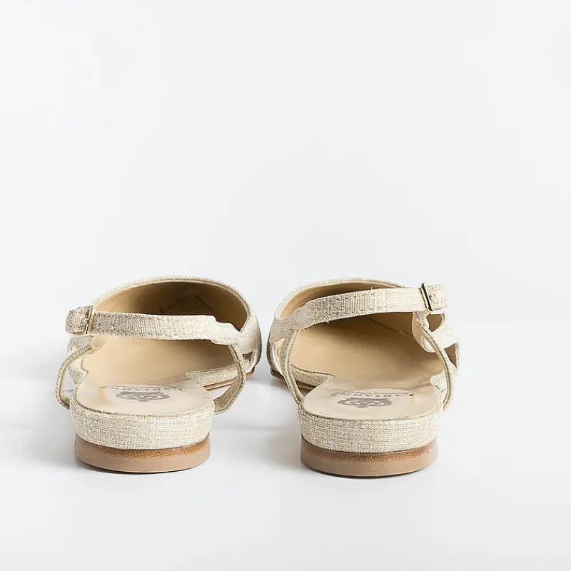 L'Arianna L' Arianna - Sling Back - Ch2006 - Sirio Champagne<Collezione Scarpe Donna Sling Back