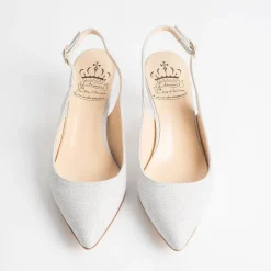 L'Arianna L' Arianna - Sling Back Ch2000/Mo - Sirio - Perla<Collezione Scarpe Donna Sposa
