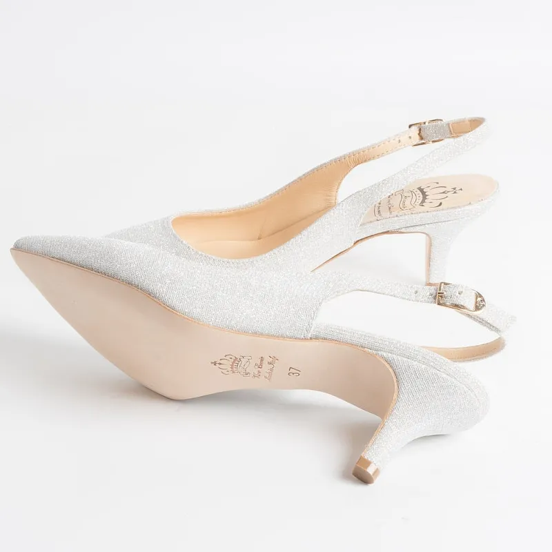 L'Arianna L' Arianna - Sling Back Ch2000/Mo - Sirio - Perla<Collezione Scarpe Donna Sposa
