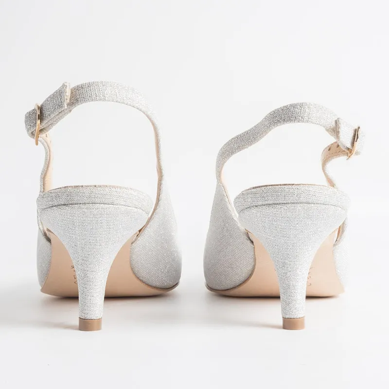 L'Arianna L' Arianna - Sling Back Ch2000/Mo - Sirio - Perla<Collezione Scarpe Donna Sling Back
