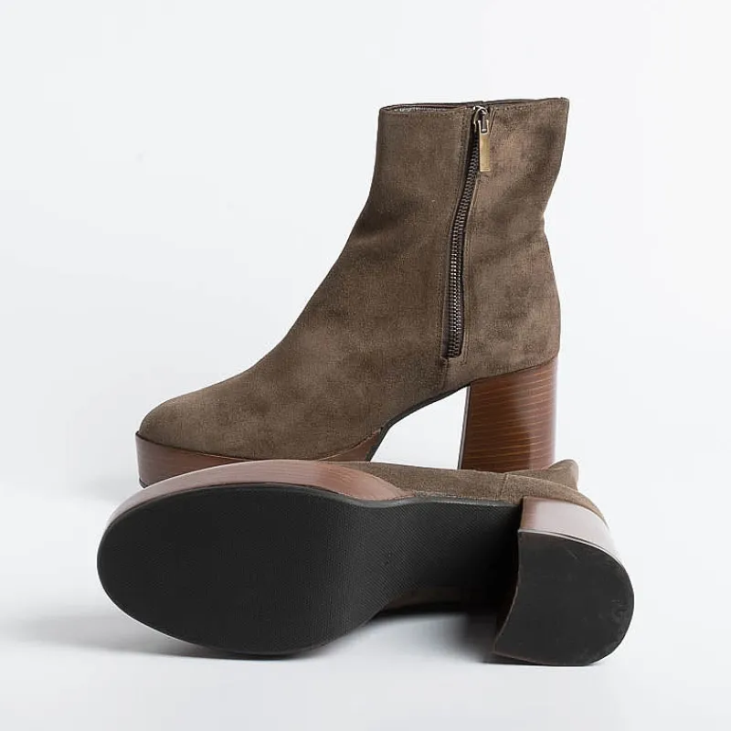 L'Arianna L' Arianna - Stivaletto - Tr1556 - Camoscio Testa Di Moro<Collezione Scarpe Donna Stivaletti