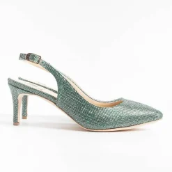 L'Arianna L' Arianna -Sling Back Ch2025 - Luminor - Green<Collezione Scarpe Donna Sling Back