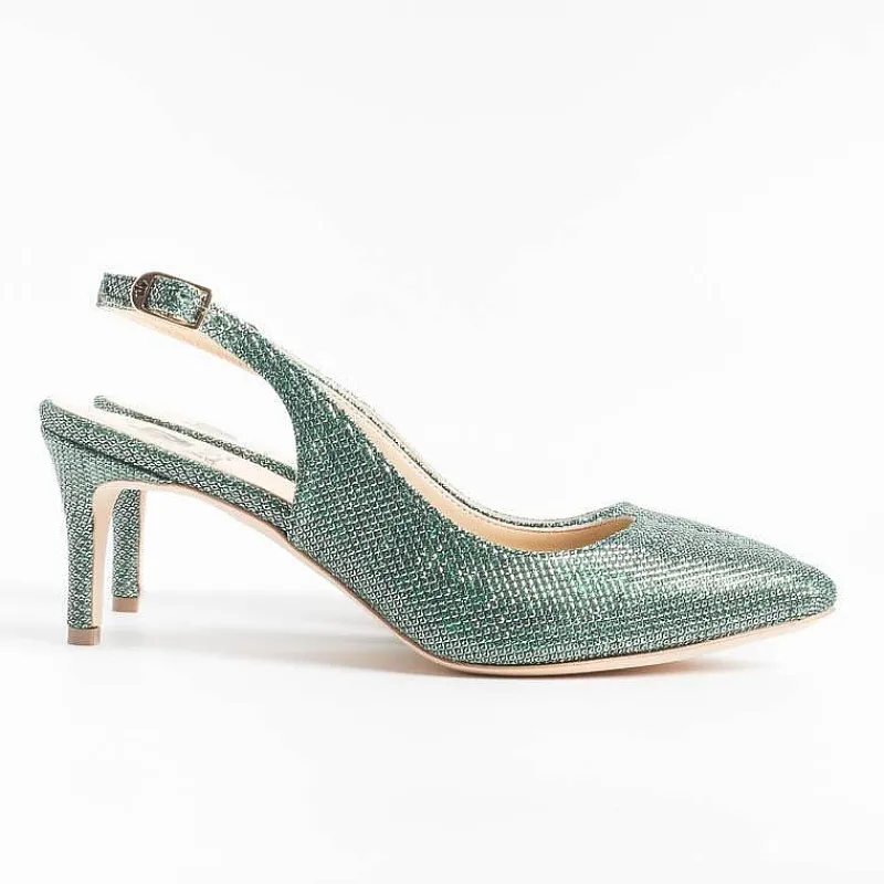 L'Arianna L' Arianna -Sling Back Ch2025 - Luminor - Green<Collezione Scarpe Donna Sling Back