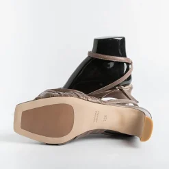 LORENA PAGGI - Sandali Con Tacco 11554 - Cipolla<Collezione Scarpe Donna Sandali Con Tacco