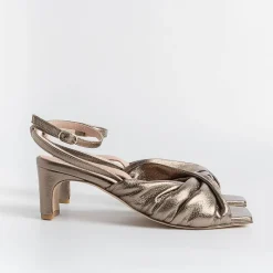 LORENA PAGGI - Sandali Con Tacco 11554 - Metal Butter<Collezione Scarpe Donna Sandali Con Tacco