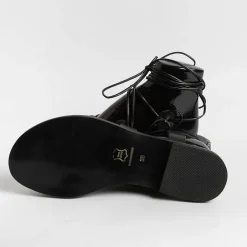 MAKIS KOTRIS - Sandali Bassi Infradito 04-306 - Nero<Collezione Scarpe Donna Sandali Bassi