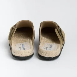 MANEBI - Clog- Sleepers - Kaki<Collezione Scarpe Donna Sabot E Sleepers