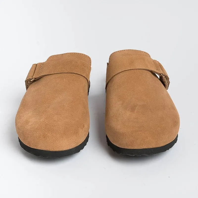 MANEBI - Clog- Sleepers- Cuoio<Collezione Scarpe Donna Sabot E Sleepers